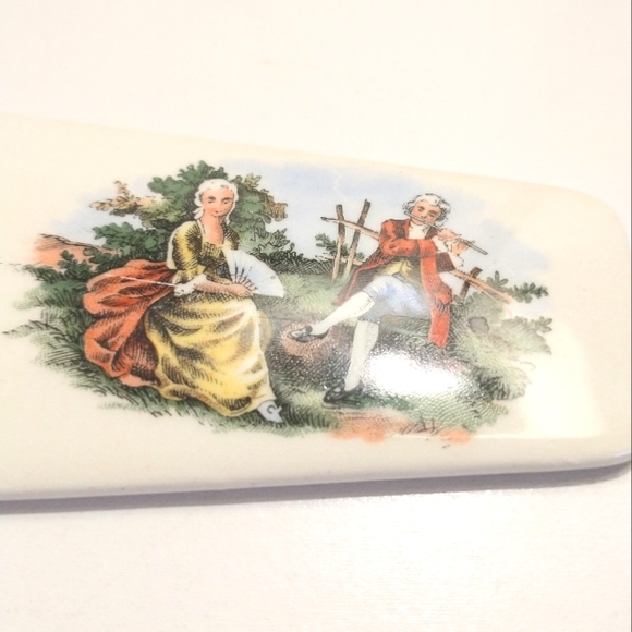 Vintage Porcelain Cake/Pie Server Victorian - Picture 3 of 5